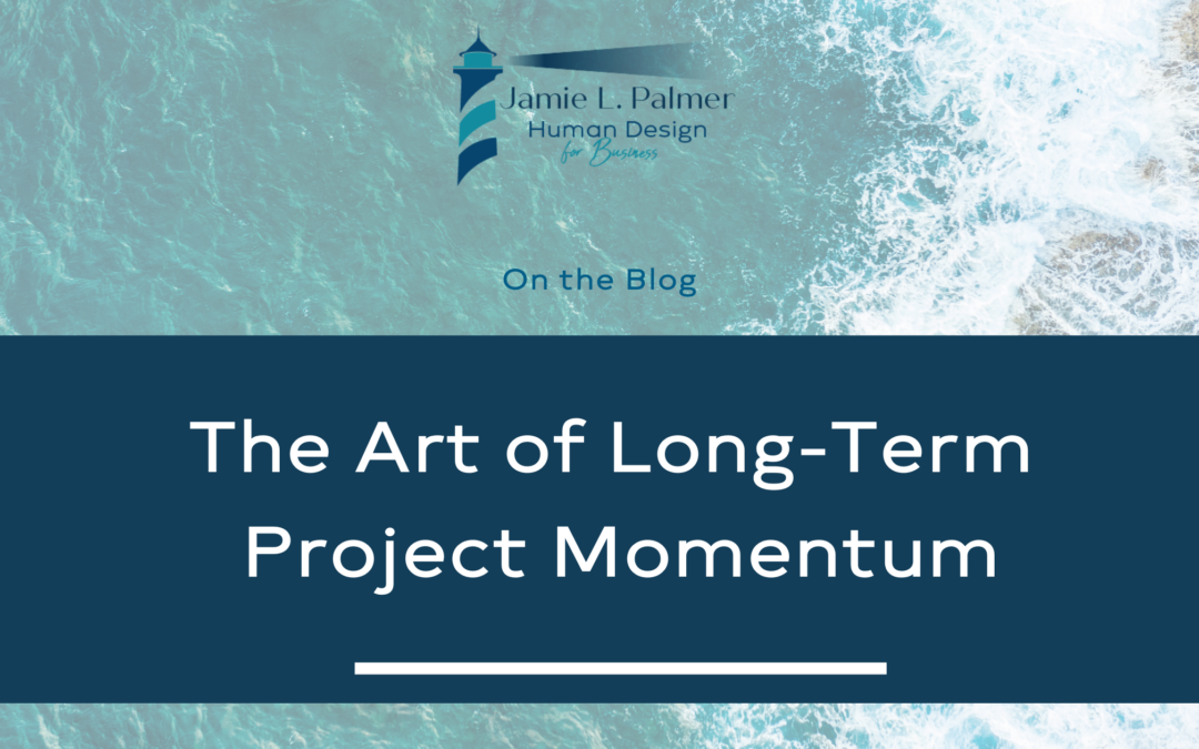The Art of Long Term Project Momentum