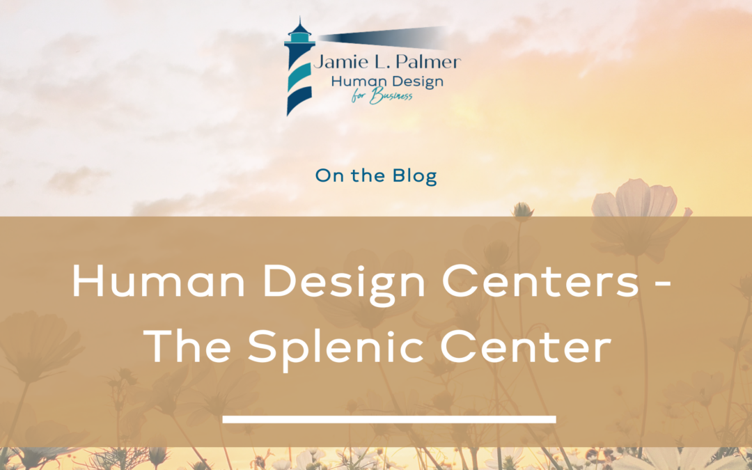 Human Design Centers – The Splenic Center